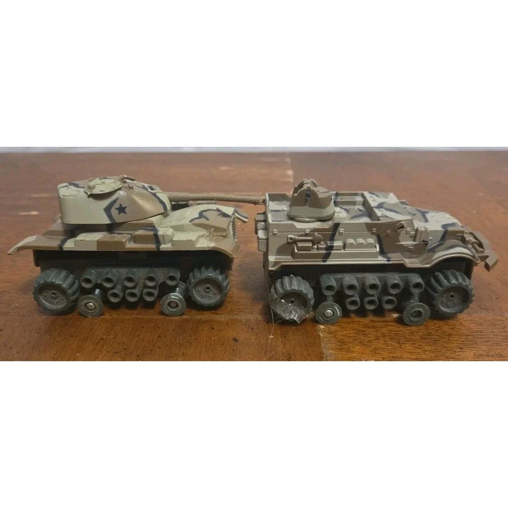 Schaper Stomper 4x4 Mobile Force Tanks Half-Tracks Not Work For Parts 1980s Vntg